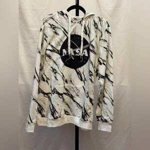 21B - NASA Marble Pattern Hoodie